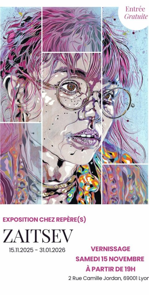 Affiche de l'exposition de Zaitsev complète